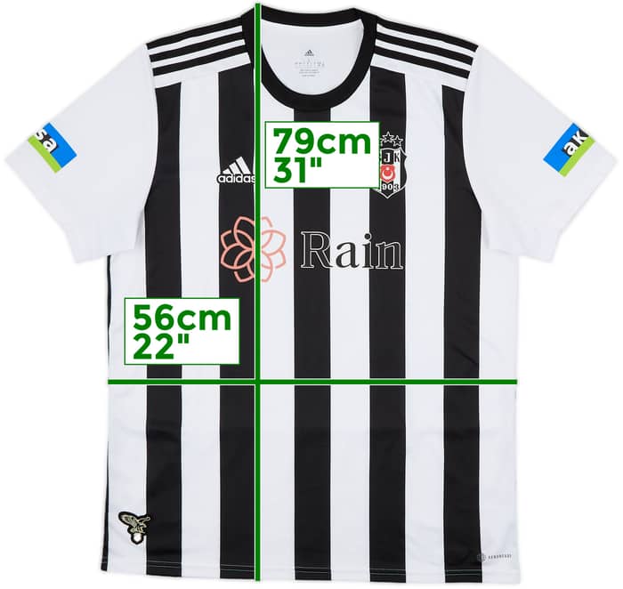 2022-23 Besiktas Away Shirt - 7/10 - (L)