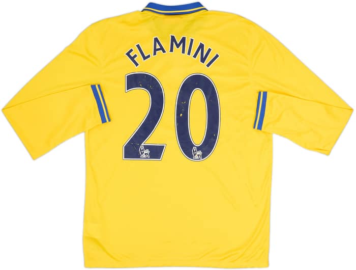 2013-14 Arsenal Away L/S Shirt Flamini #20 - 5/10 - (L)