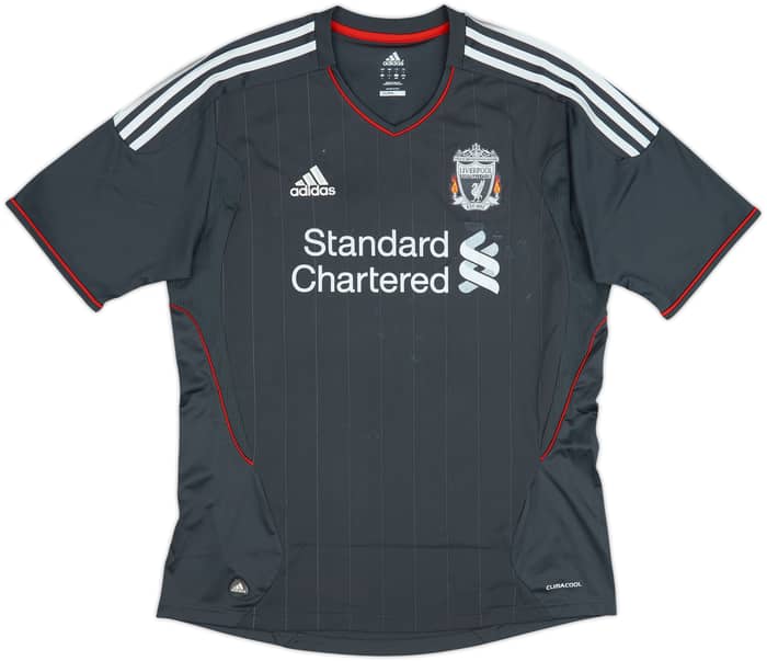 2011-12 Liverpool Away Shirt Gerrard #8 - 6/10 - (L)