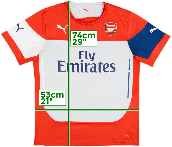 2014-15 Arsenal Puma Training Shirt - 6/10 - (L)