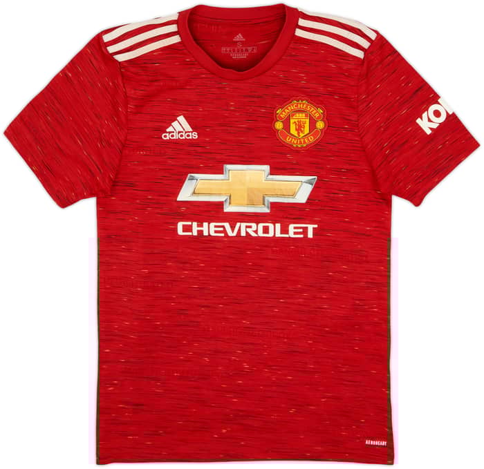 2020-21 Manchester United Home Shirt B.Fernandes #18 - 6/10 - (S)