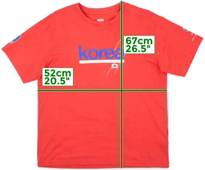 2007-08 South Korea 'AFC Asian Cup' Nike Graphic Tee - 9/10 - (L)