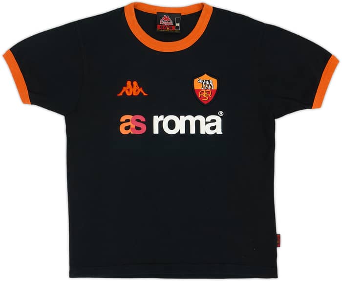 2001-02 Roma Kappa Cotton Tee - 8/10 - (Women's S)