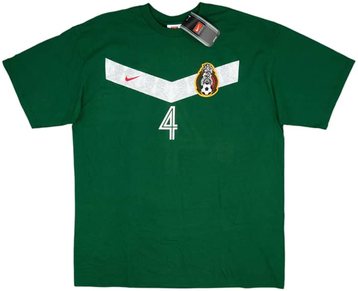 2006-07 Mexico Nike Cotton Tee Marquez #4  (XL)