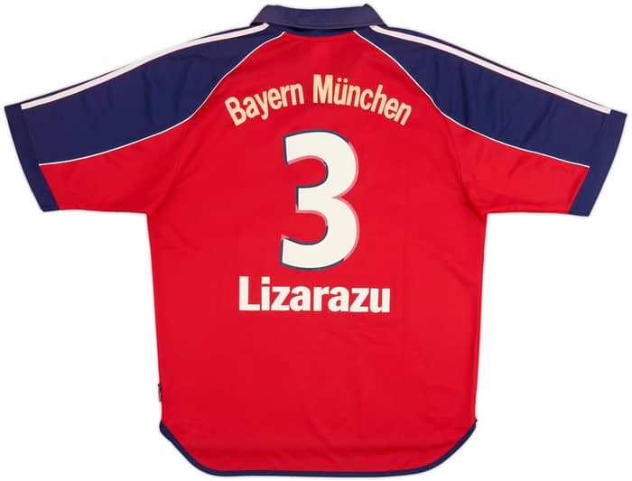 1999-01 Bayern Múnich Camiseta Local Lizarazu #3 - 5/10 - (L)