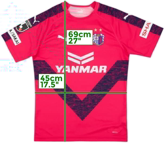 2019 Cerezo Osaka Home Shirt - 10/10 - (M)