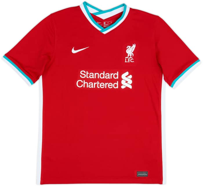 2020-21 Liverpool Home Shirt Firmino #9 - 8/10 - (XL.Boys)