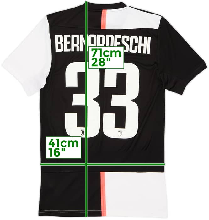 2019-20 Juventus Home Shirt Bernardeschi #33 - 7/10 - (XS)