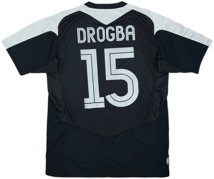 2004-05 Chelsea Away Shirt Drogba #15 - 8/10 - (M)
