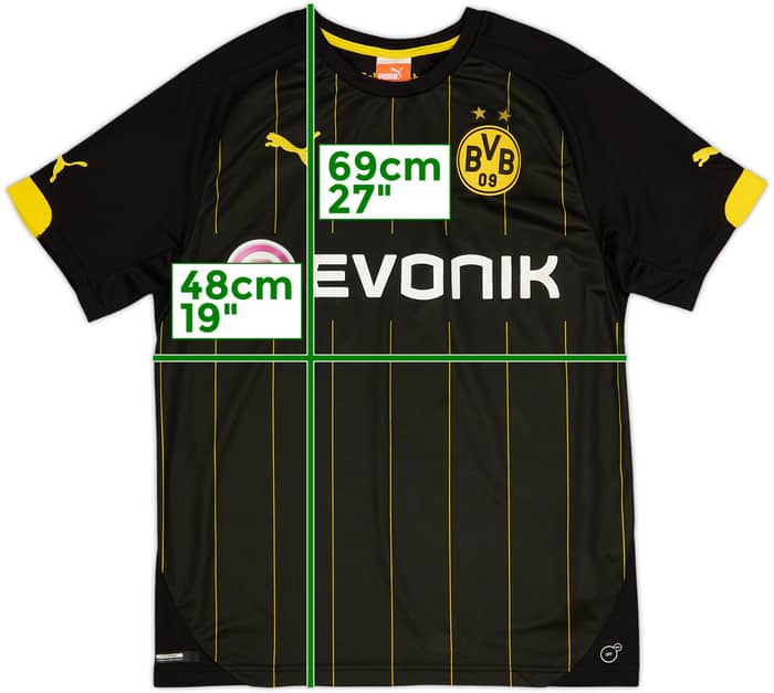 2014-16 Borussia Dortmund Away Shirt - 5/10 - (S)
