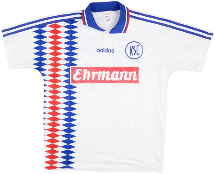 1995-96 Karlsruhe Camiseta Local - 8/10 - (M)