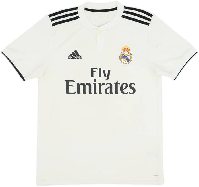 2018-19 Real Madrid Home Shirt Bale #11 - 6/10 - (S)