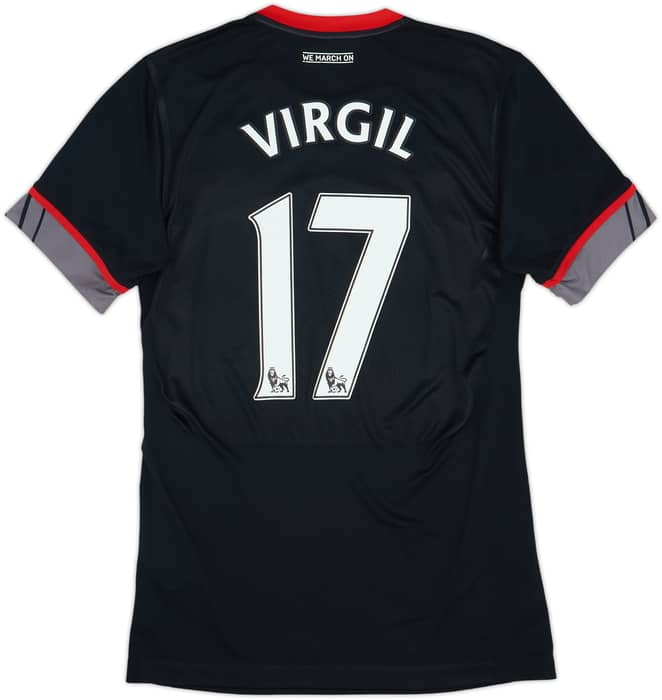 2016-17 Southampton Away Shirt Virgil #17 - 8/10 - (S)