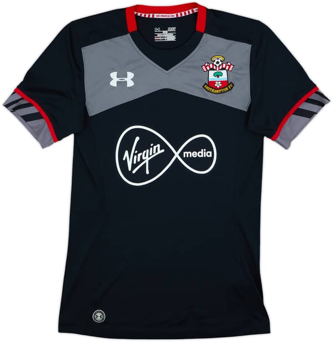 2016-17 Southampton Away Shirt Virgil #17 - 8/10 - (S)