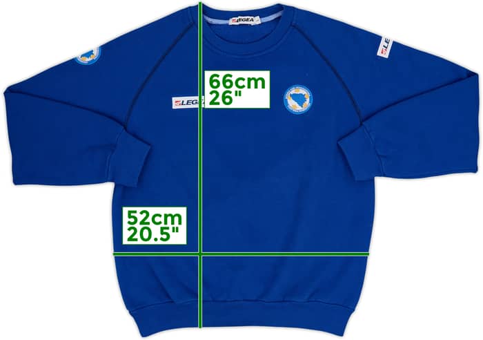 2011-12 Bosnia & Herzegovina Legea Sweat Top - 6/10 - (L)