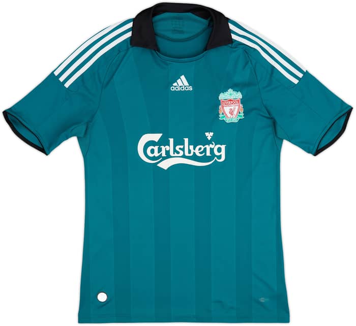 Camiseta de la tercera equipación del Liverpool 2008-09 Torres #9 - 6/10 - (M)