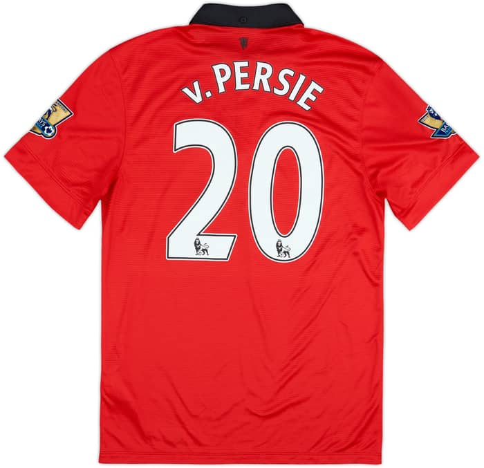2013-14 Manchester United Home Shirt v.Persie #20 - 6/10 - (S)