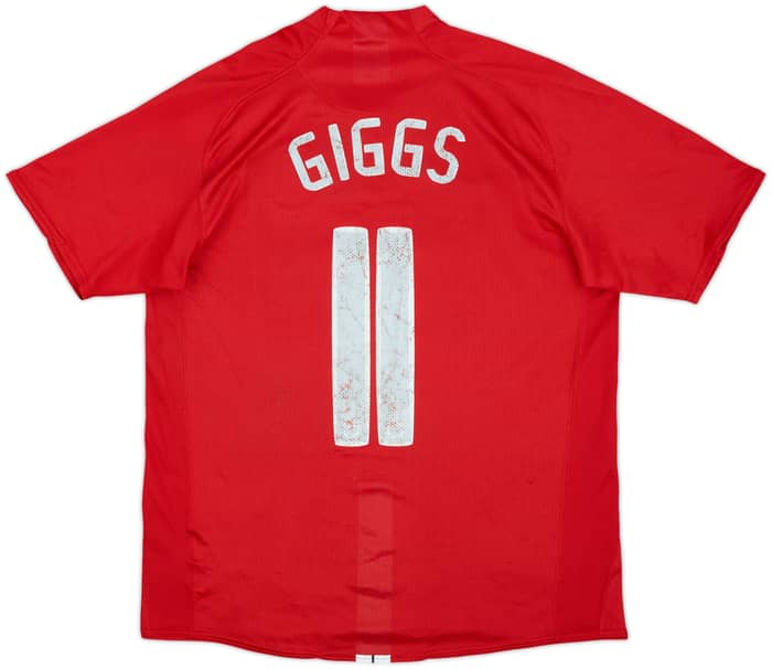 2007-09 Manchester United Home Shirt Giggs #11 - 4/10 - (L)