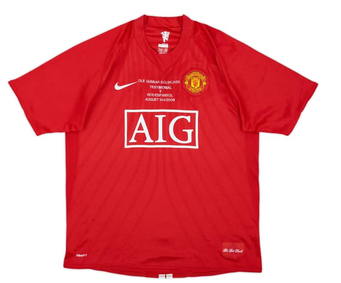 2007-09 Manchester United Home Shirt Giggs #11 - 4/10 - (L)