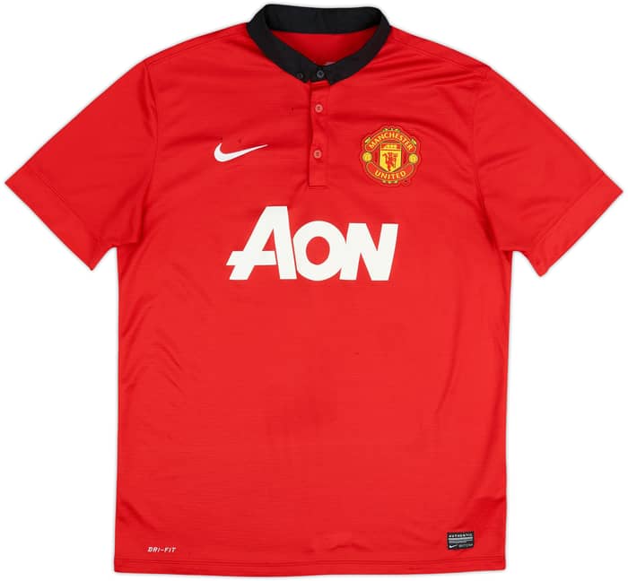 2013-14 Manchester United Home Shirt - 5/10 - (L)