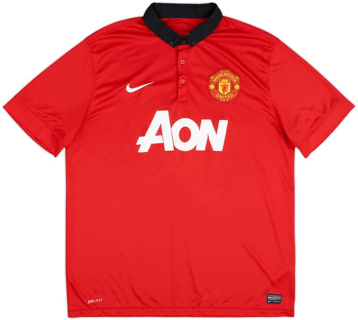 2013-14 Manchester United Home Shirt Fellaini #31 - 6/10 - (XL)