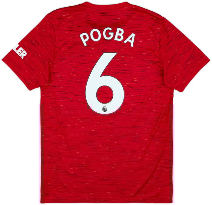 2020-21 Manchester United Home Shirt Pogba #6 - 7/10 - (M)
