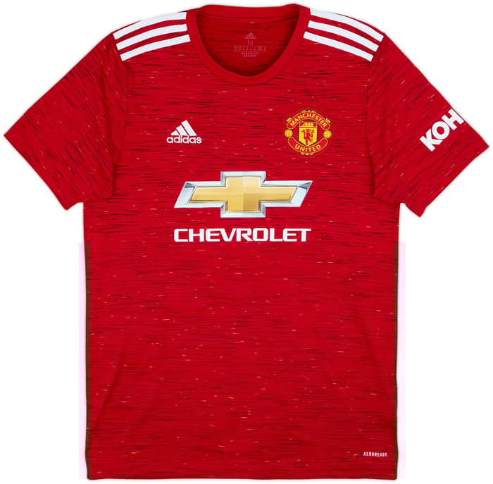 2020-21 Manchester United Home Shirt Pogba #6 - 7/10 - (M)