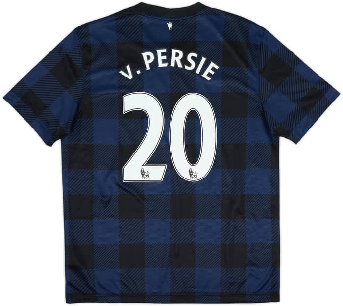 2013-14 Manchester United Away Shirt V.Persie #20 - 8/10 - (L)