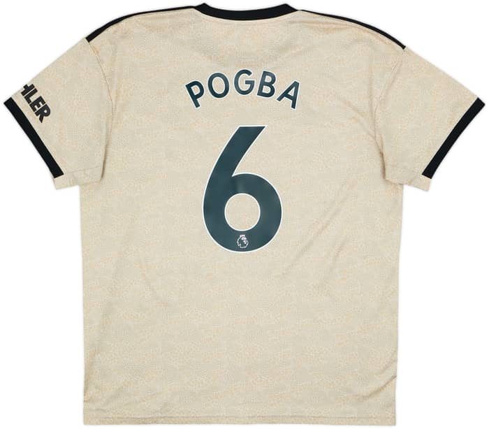 2019-20 Manchester United Away Shirt Pogba #6 - 8/10 - (XL)