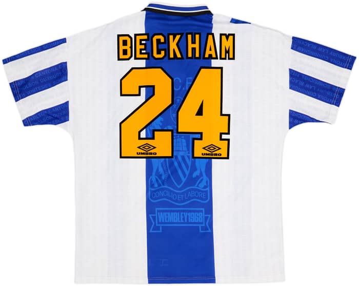 1994-96 Manchester United Third Shirt Beckham #24 - 6/10 - (XL)