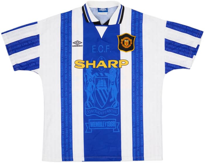 1994-96 Manchester United Third Shirt Beckham #24 - 6/10 - (XL)