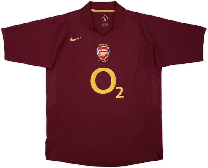 2005-06 Arsenal Home Shirt - 5/10 - (XL)