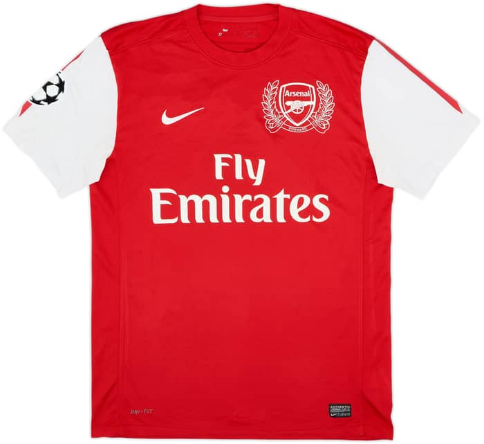 Camiseta de local del Arsenal 2011-12 Arteta #8 - 6/10 - (M)