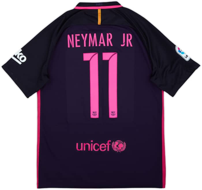 2016-17 Barcelona Away Shirt Neymar Jr #11 - 9/10 - (M)