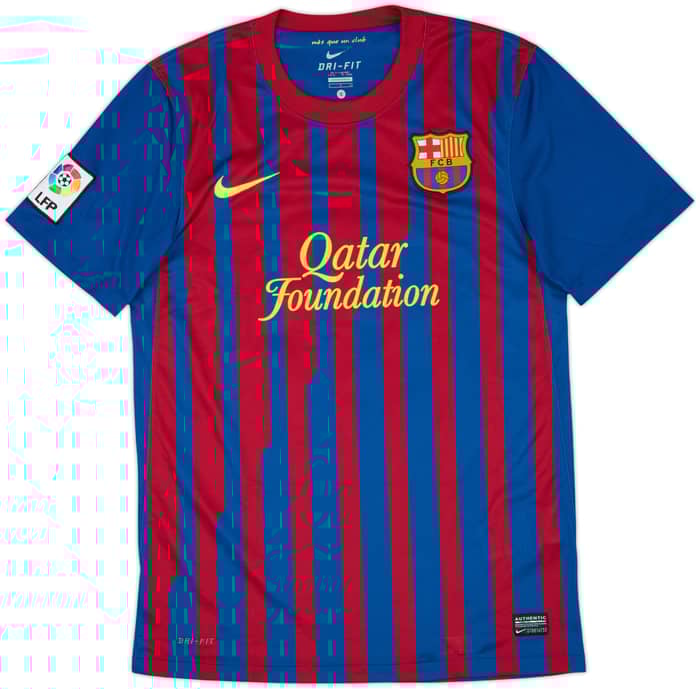 2011-12 Barcelona Local Camiseta Messi #10 - 7/10 - (S)