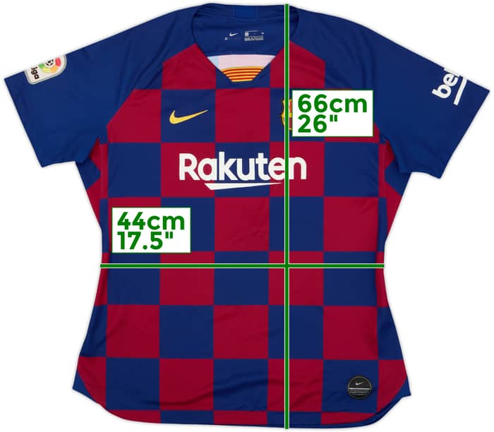 2019-20 Barcelona Home Shirt - 8/10 - (Women's XL)