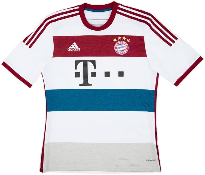 2014-15 Bayern Munich Away Shirt Muller #25 - 7/10 - (M)