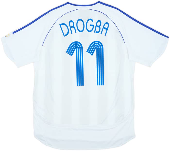 2006-07 Chelsea Away Shirt Drogba #11 - 7/10 - (L)