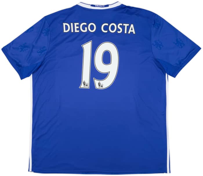2016-17 Chelsea Home Shirt Diego Costa #19 - 10/10 - (XXL)