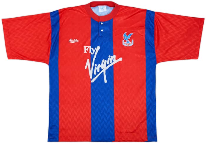 1990-91 Crystal Palace Home Shirt - 8/10 - (M)