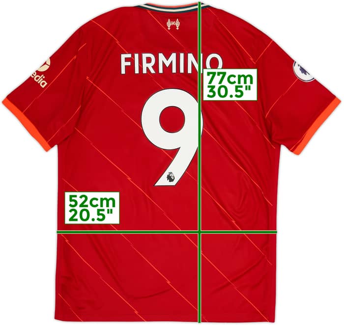 2021-22 Liverpool Home Shirt Firmino #9 - 10/10 - (L)