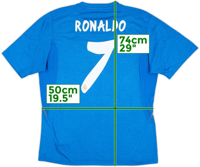 2013-14 Real Madrid Away Shirt Ronaldo #7 - 6/10 - (L)