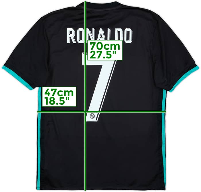 2017-18 Real Madrid Away Shirt Ronaldo #7 - 7/10 - (M)