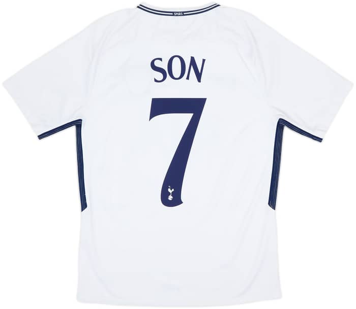 2017-18 Tottenham Home Shirt Son #7 - 10/10 - (M)