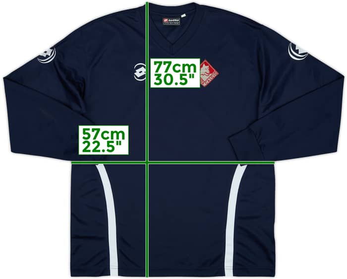 2003-04 Piacenza Lotto Training L/S Shirt - 9/10 - (L)