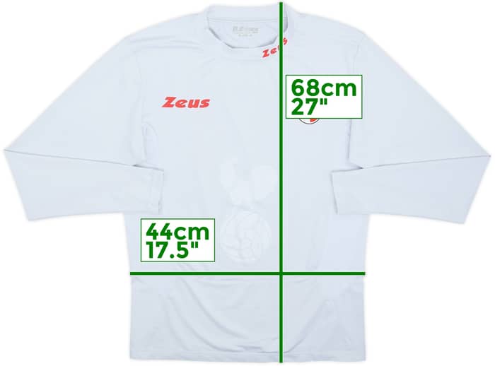 2017-18 Bari Zeus Baselayer Training L/S Shirt - 8/10 - (XL/XXL)