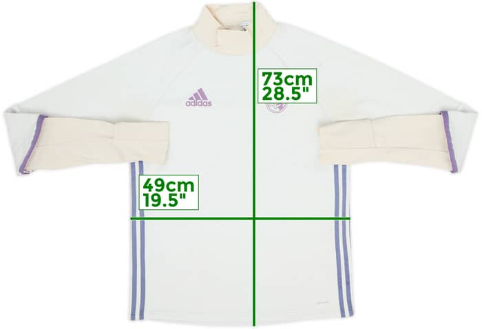 2016-17 Real Madrid adidas Drill Top - 4/10 - (M)