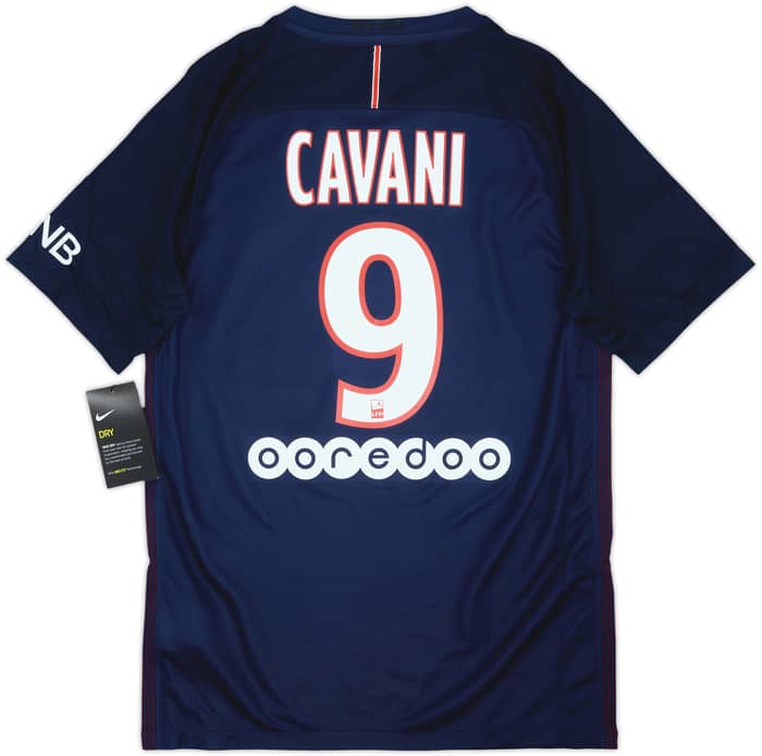 2016-17 Paris Saint-Germain Home Shirt Cavani #9 (S)