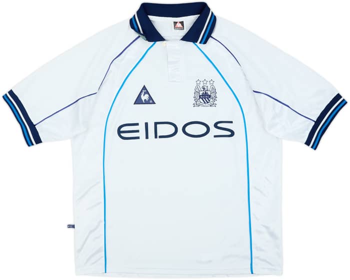 1999-00 Manchester City Away Shirt - 9/10 - (L)