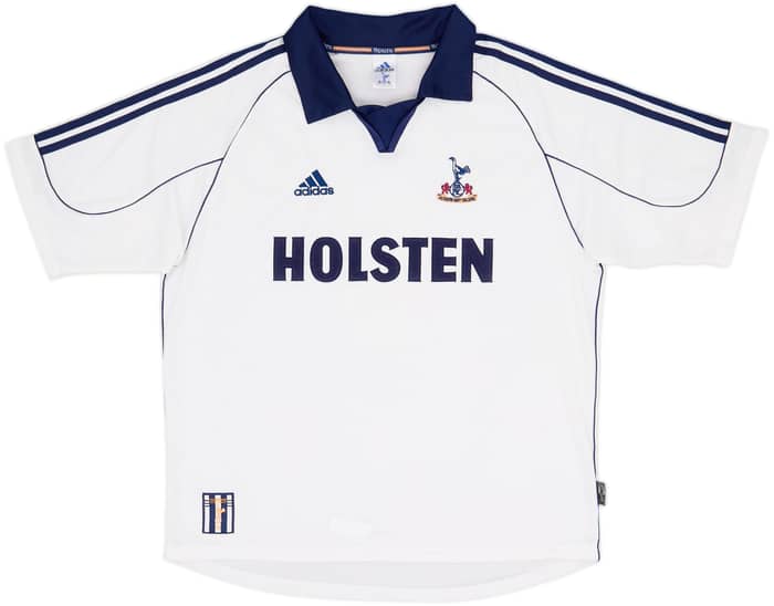 1999-01 Tottenham Home Shirt Campbell #5 - 8/10 - (L)